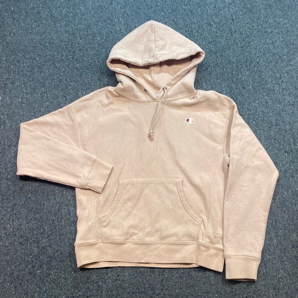 Champion Reverse Weave Hoodie Sz‎ M Mens Streetwear Embroidered Logo Sweatshirt